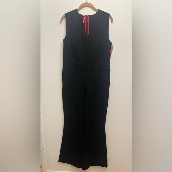 NWT SPANX Classic Black Sleeveless Jumpsuit - Picture 10 of 14